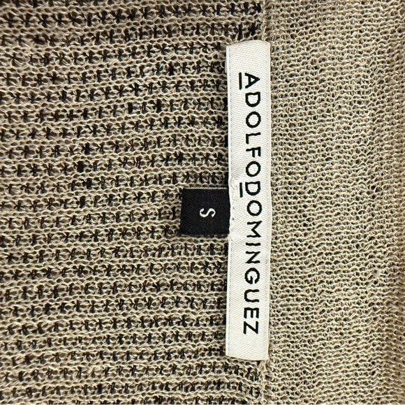 Adolfo Dominguez Kimono Jacket Women’s S Duster Cardigan Grey Linen Blend - Picture 5 of 8